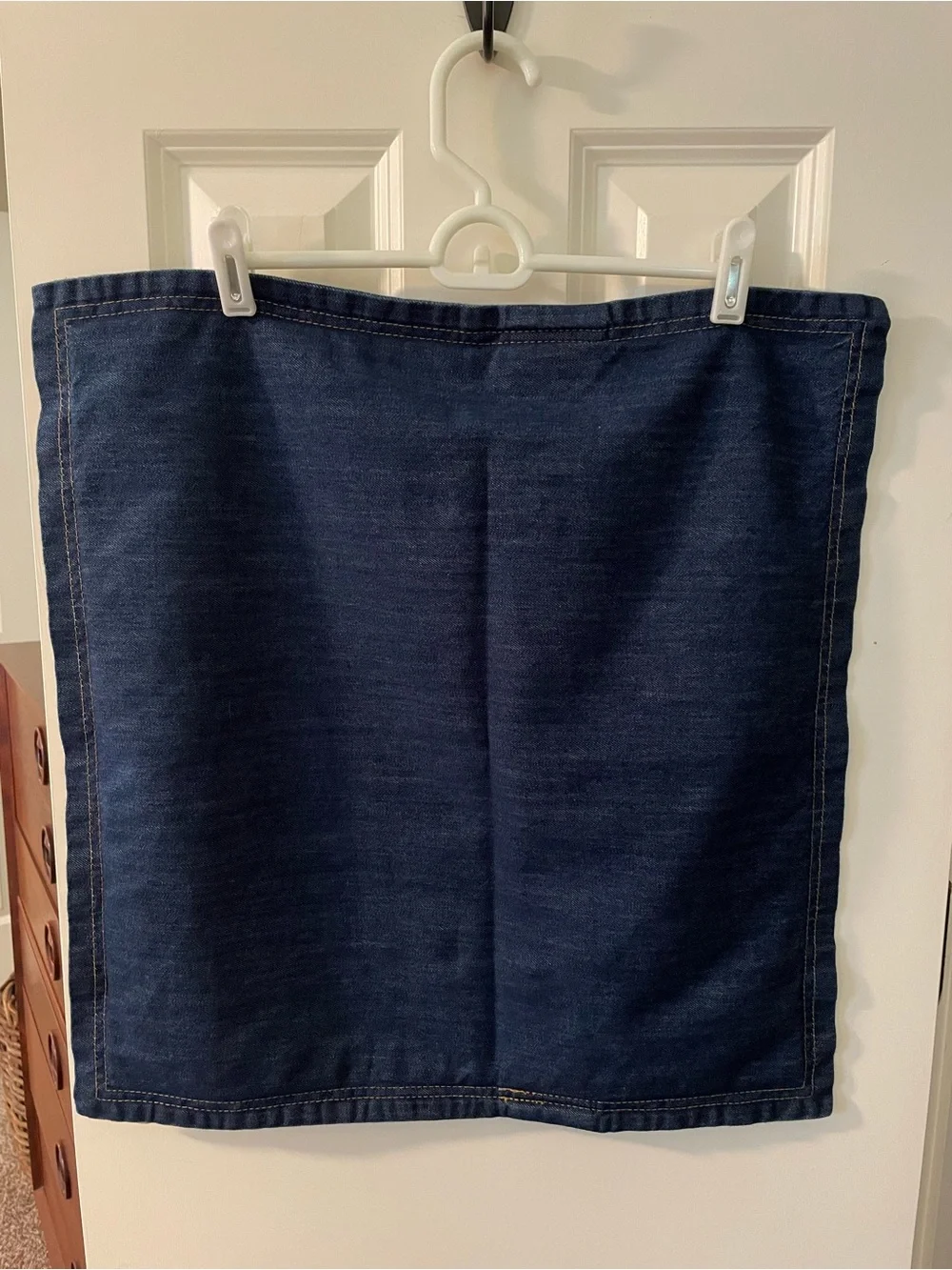 IKEA Sissil Denim Pillow Cover